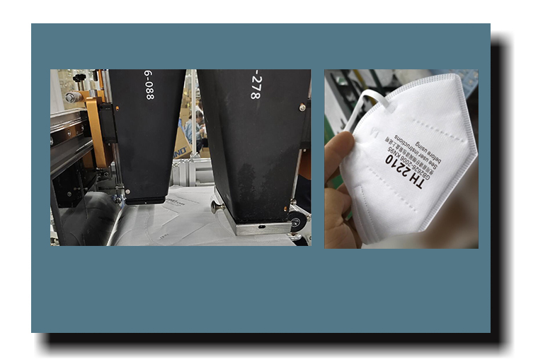 百乐博MP-258喷码机在口罩行业的应用视频