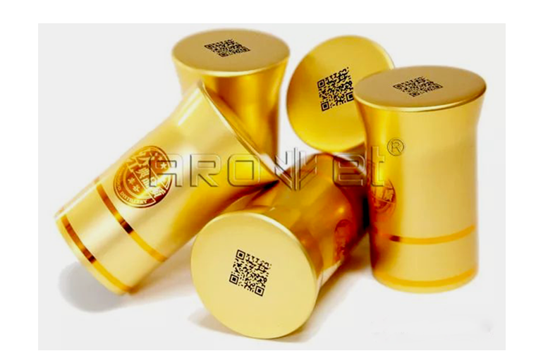 百乐博瓶盖二维码喷码机在瓶盖上赋码